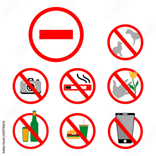 Free Download No Pick Camera Pets Smoking Drink Phone Eating Stop Sign - GFXLoad