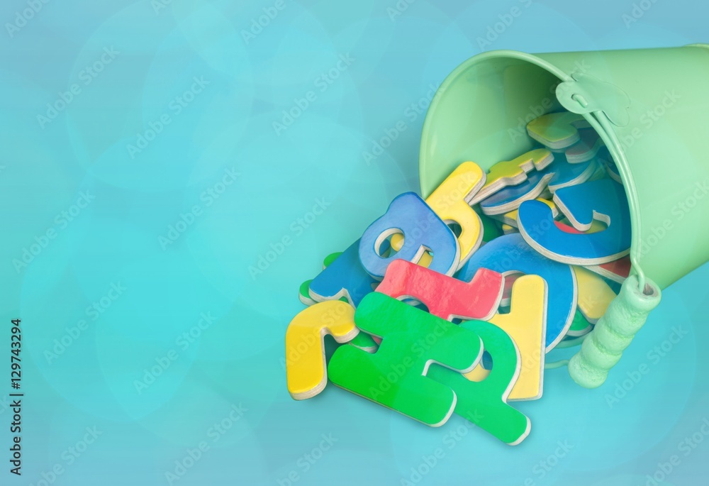 Fototapeta premium Alphabet.