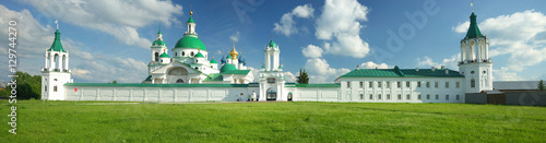 Summer landscape in Rostov Veliky.