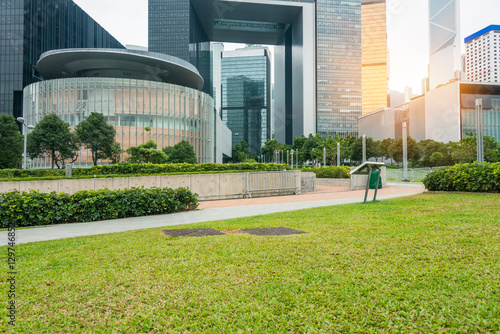 town square in Shenzhen,China. © fanjianhua