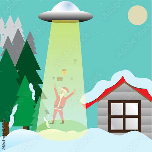 Santa Claus Kidnapped  - Illustration