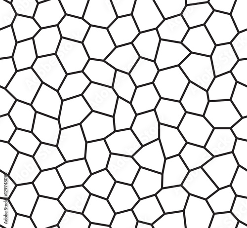 Warped hexagon pattern © AlexanderZam