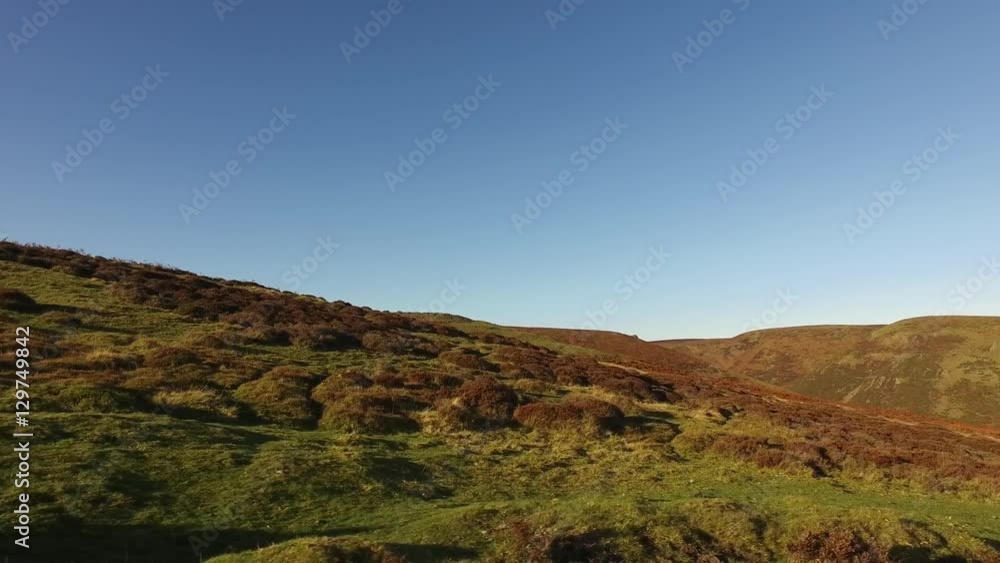 Countryside driving tracking shot. Countryside driving tracking shot.