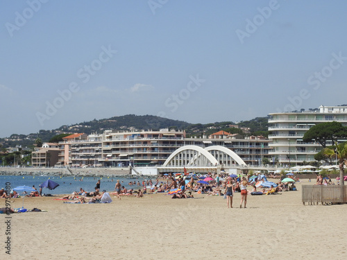 Canvastavla plage sainte maxime var