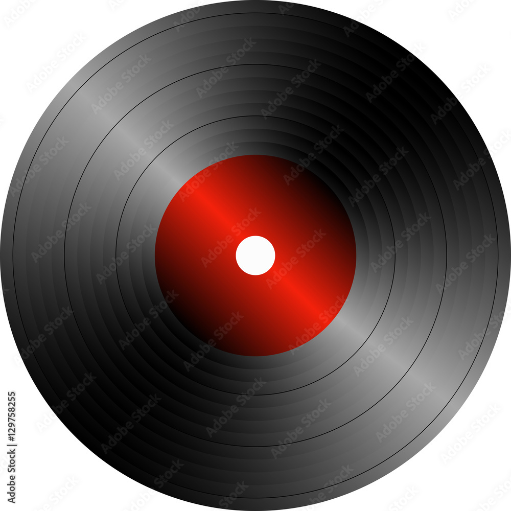 Musical red plate Musical red plate