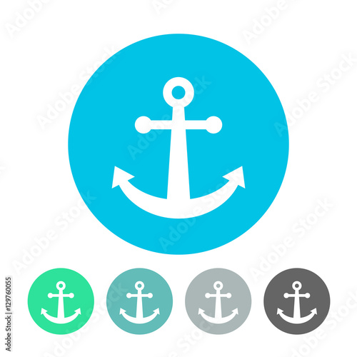 Anchor flat icon