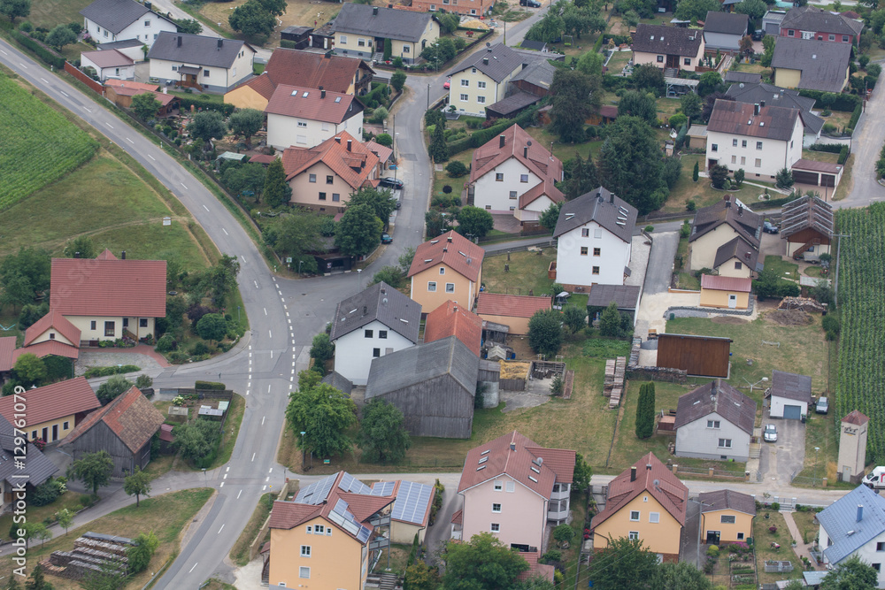 aerial view of Schwandorf