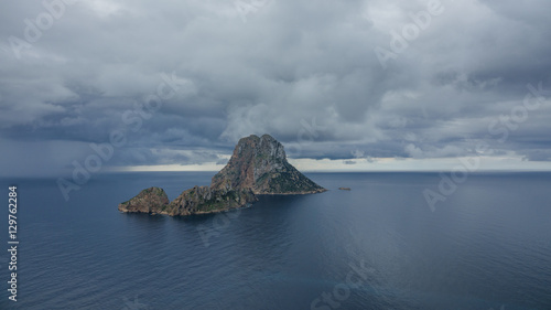 Clouds over the mysterious island of Es Vedra © F.C.G.