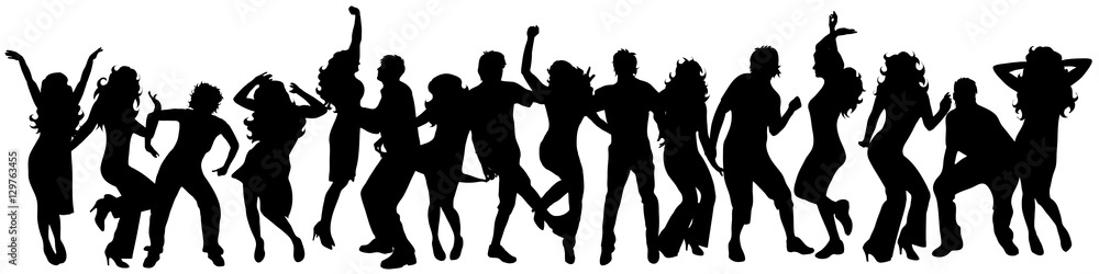 custom made wallpaper toronto digitalhappy dancing people