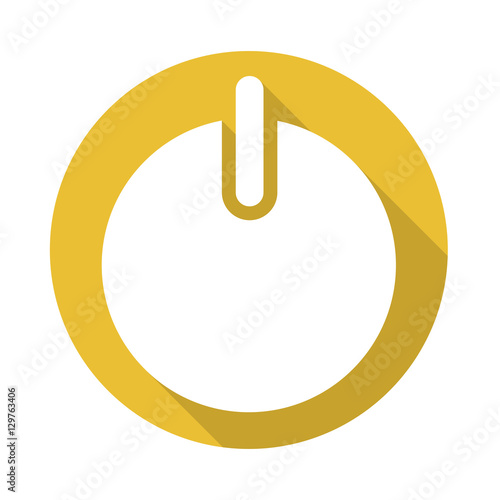 Long Shadow Power Button