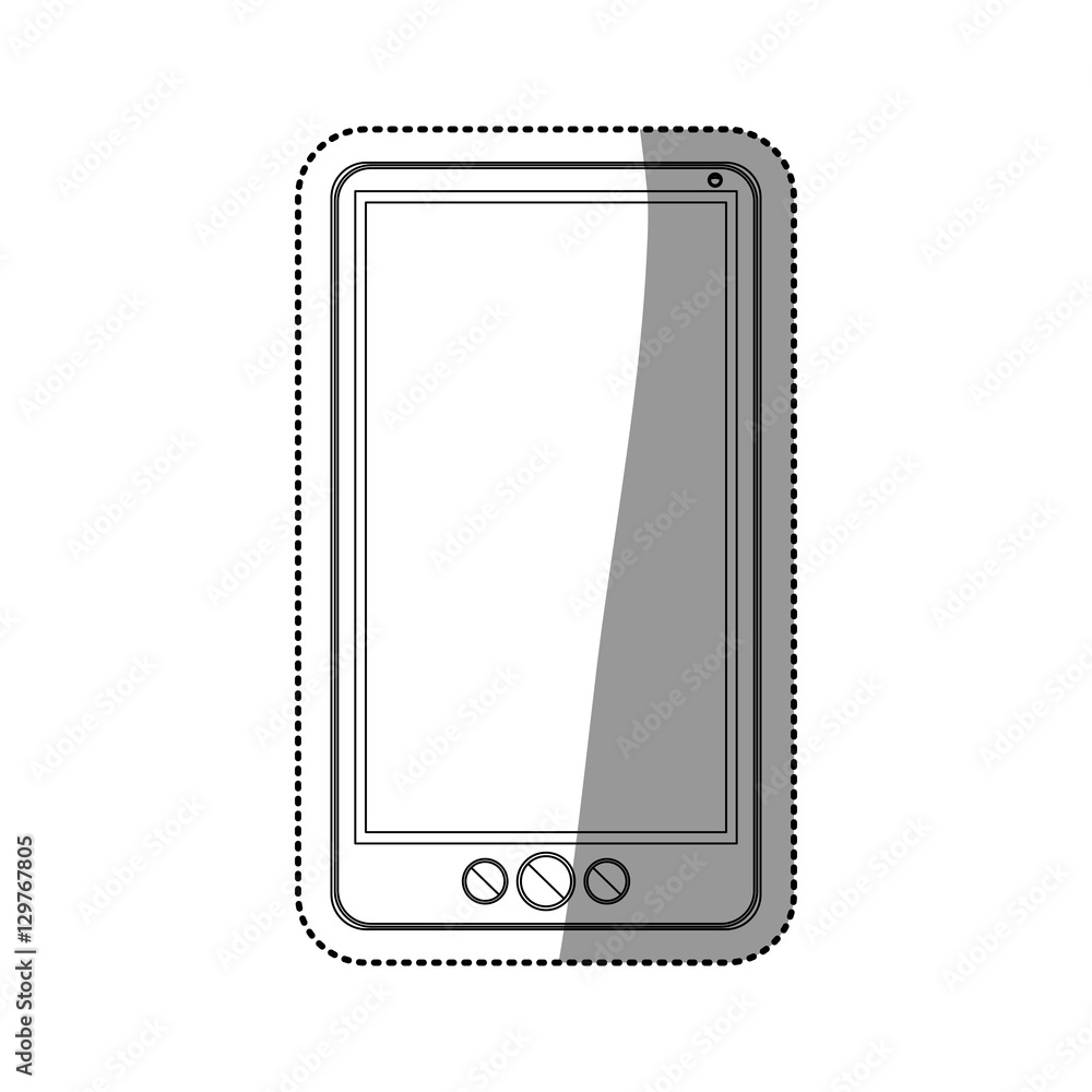 Smartphone icon. Device gadget and technology theme. Isolated design. Vector illustration Smartphone icon. Device gadget and technology theme. Isolated design. Vector illustration