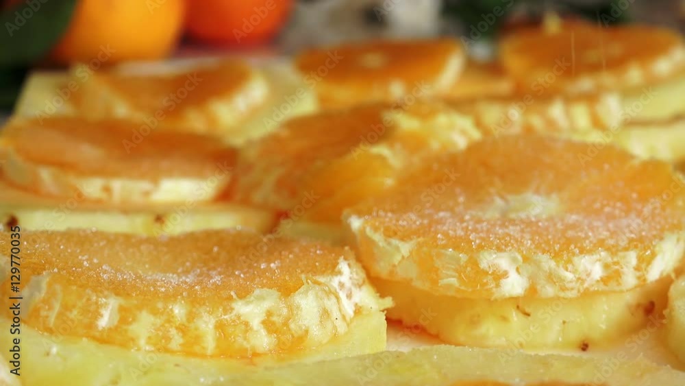 orange cake preparing with sugar orange cake preparing with sugar