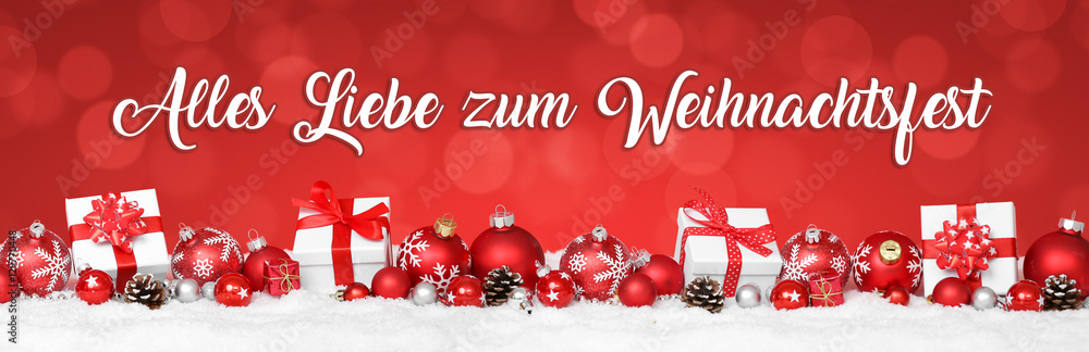 Alles Liebe zum Weihnachtsfest Alles Liebe zum Weihnachtsfest