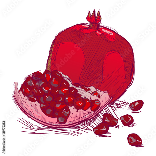 pomegranate or garnet