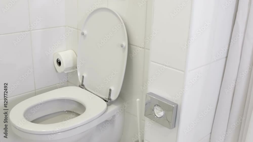 Interior of toilet room in the house or hotel Interior of toilet room in the house or hotel