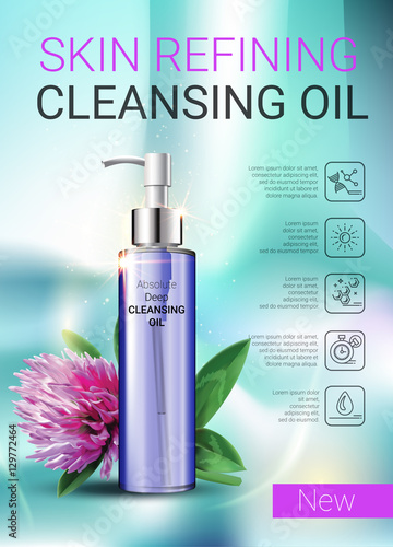 Deep Cleansing Oil ads.