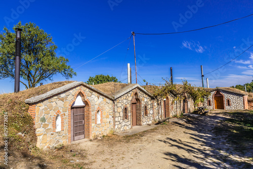 Traditional Wine Cellars - Vrbice, Czech Republic photo