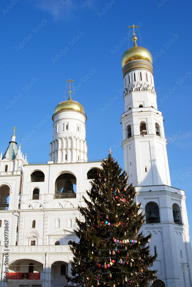 Christmas tree in Moscow Kremlin