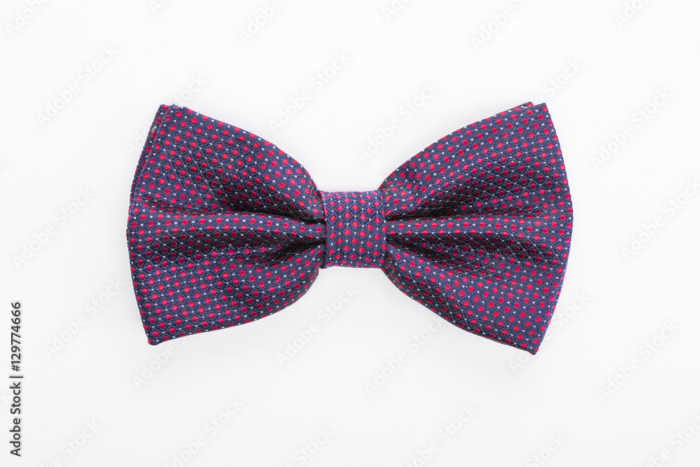 Color bow tie isolated on white background Color bow tie isolated on white background