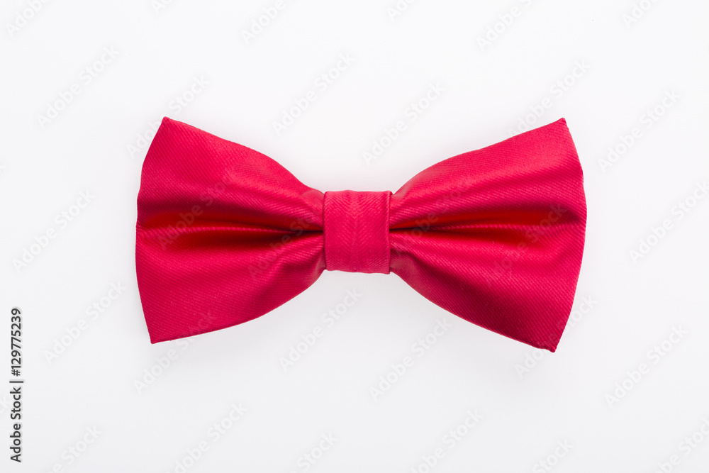 Color bow tie isolated on white background Color bow tie isolated on white background