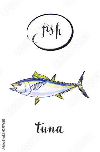 Sea fish tuna