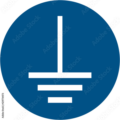 ISO 7010 M005 Connect an earth terminal to the ground