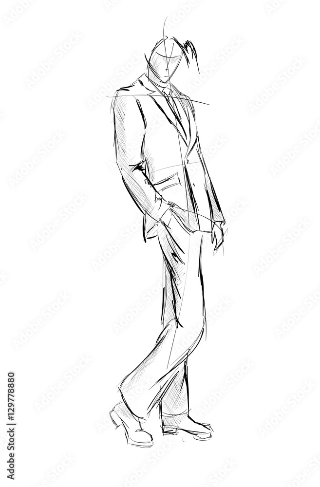 Fototapeta premium Fashion men