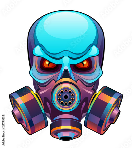 Skull in mask