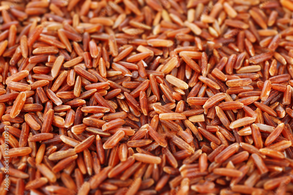 Red Cargo rice background