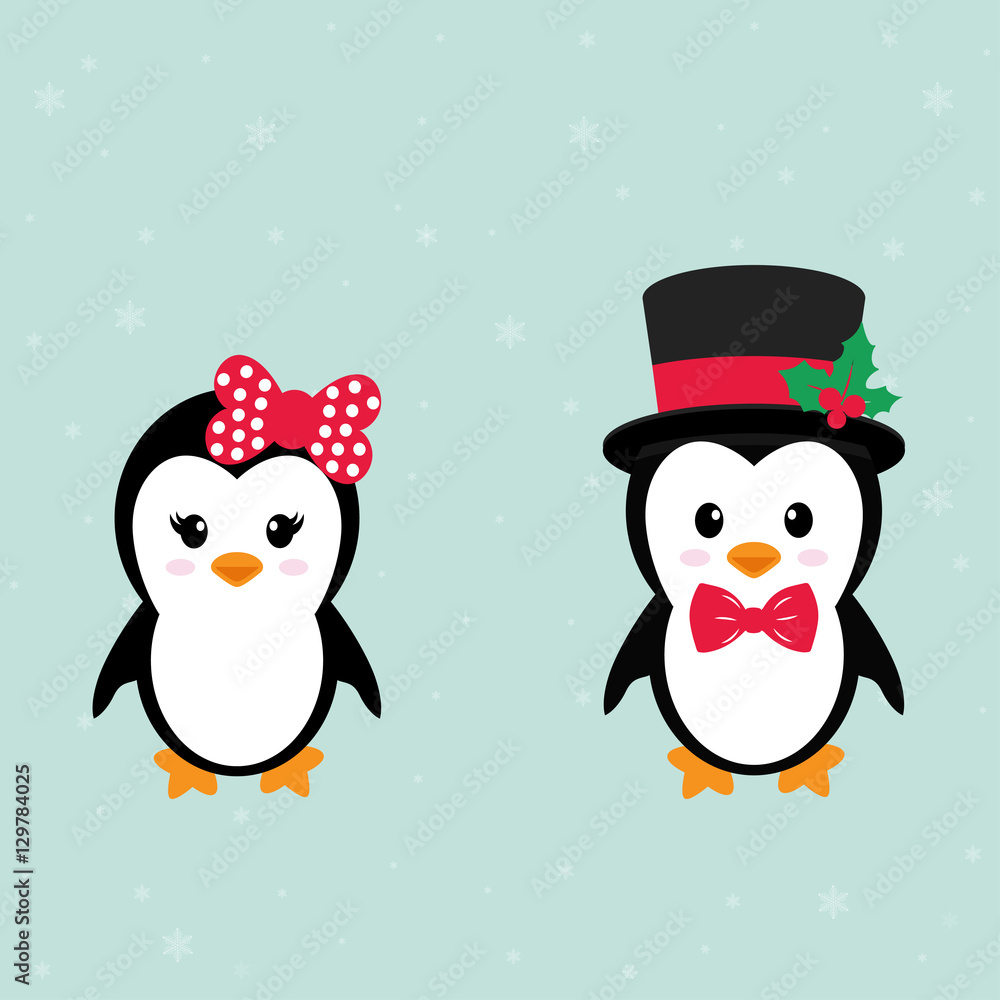 cute penguin set cute penguin set