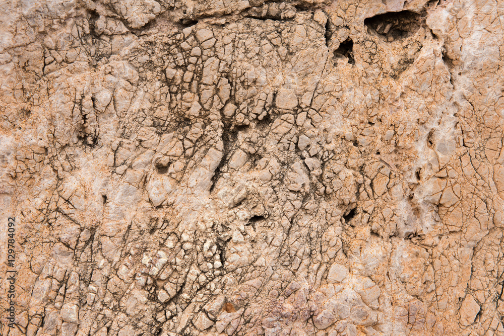 Background quarried rough textured limestone rock Background quarried rough textured limestone rock