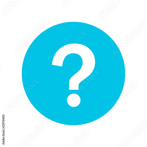 Question mark vector