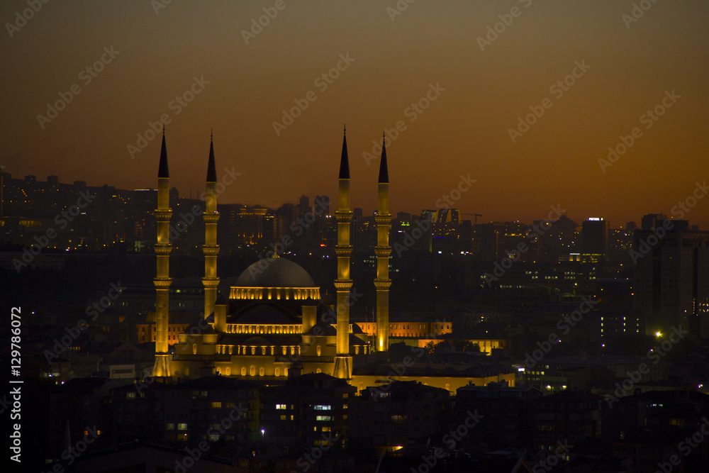 Most Famous Mosque of Ankara