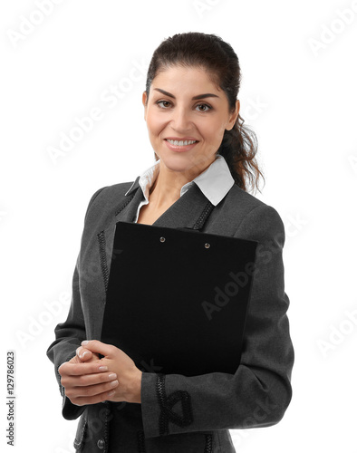 Young beautiful businesswom...