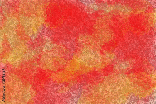 Abstract pointillist oil painting. Abstract impressionist art work in pointillist style - brush strokes of oil painting - colorful abstract texture.
