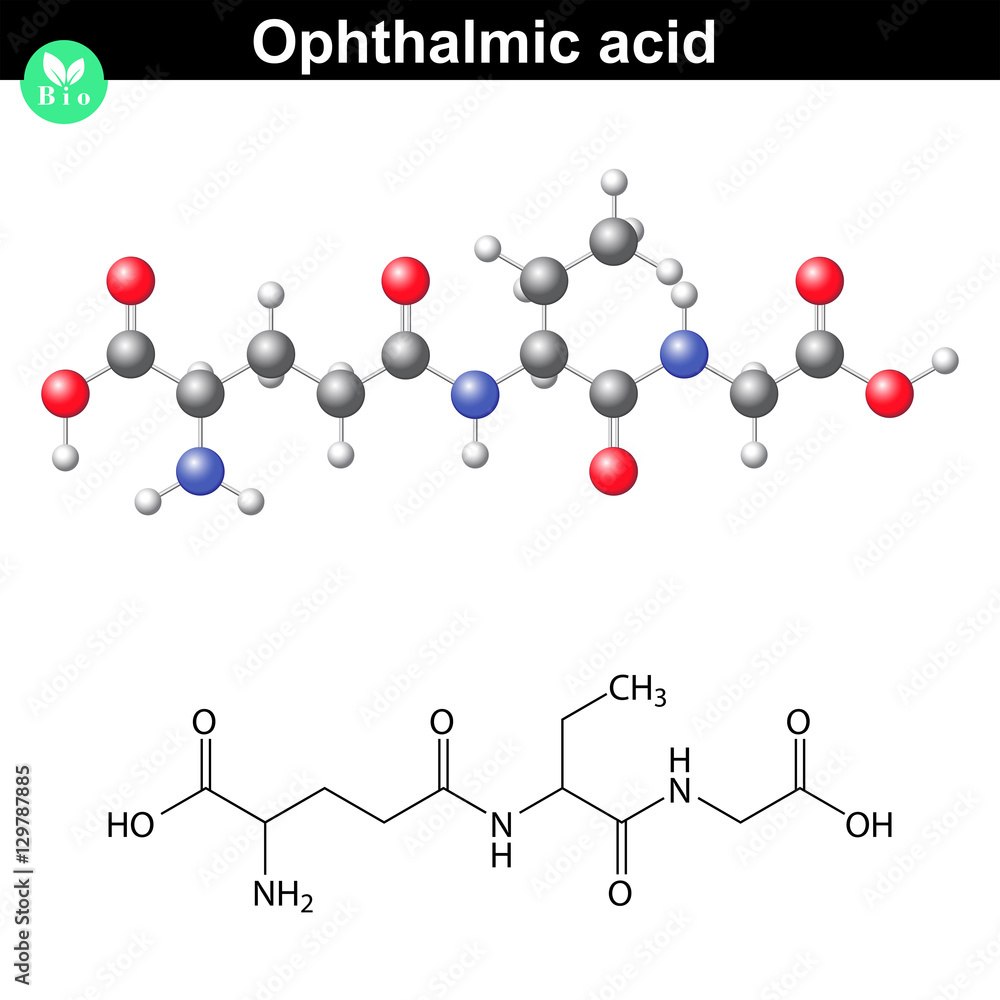 Ophthalmic acid peptide molecule Ophthalmic acid peptide molecule