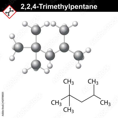 Isoctane chemical structure