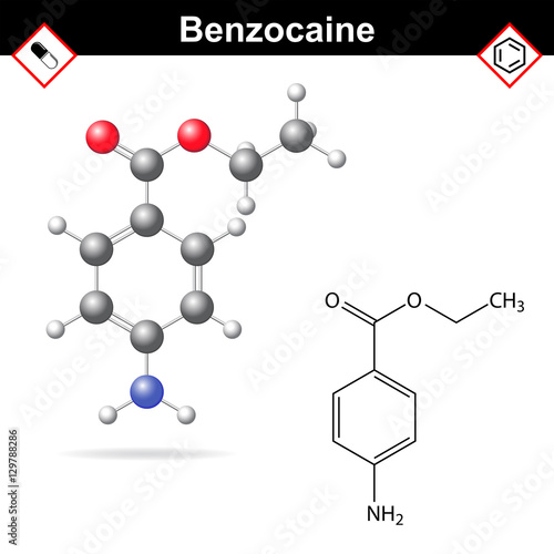 Benzocaine local anesthetic drug