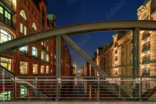 Hamburg Speicherstadt - Auf der Brooksfleetbrücke