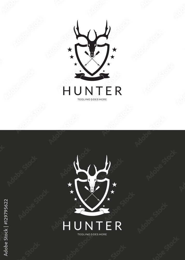 Hunter logo. Hunter logo.