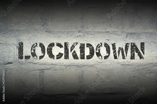 lockdown word gr photo