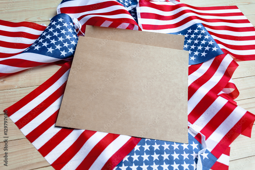 Obraz premium American flag