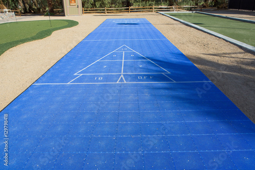 shuffle board court photo