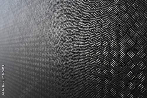 Metallic dark square pattern texture background. 3D rendering
