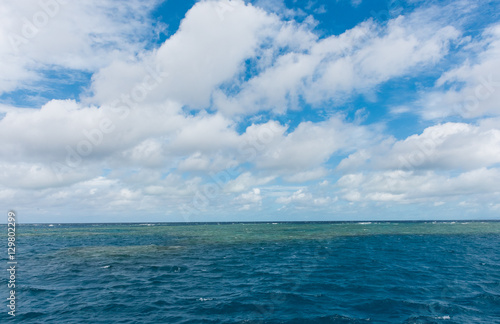 Landscape of the Great Barrier Reef in Queensland, Australia
