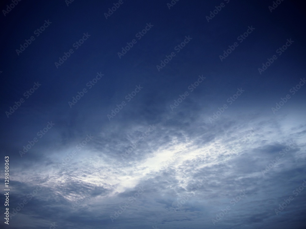 Blurry Cloudy Sky With Vignette For Backgrounds Blurry Cloudy Sky With Vignette For Backgrounds