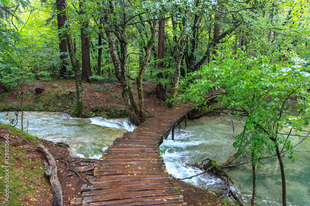 Plivitcka Lakes National Park. Croatia Plivitcka Lakes National Park. Croatia
