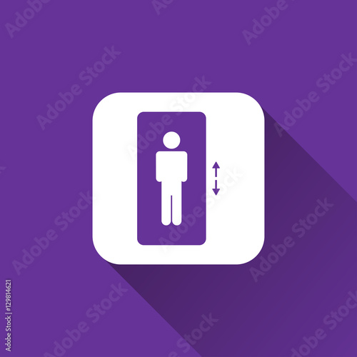 Lift icon. elevator sign