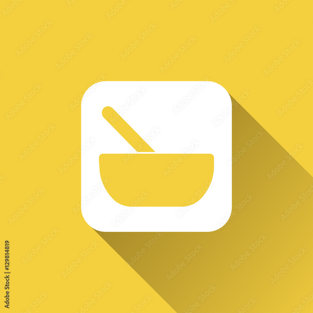 Bowl icon. kitchen item Bowl icon. kitchen item