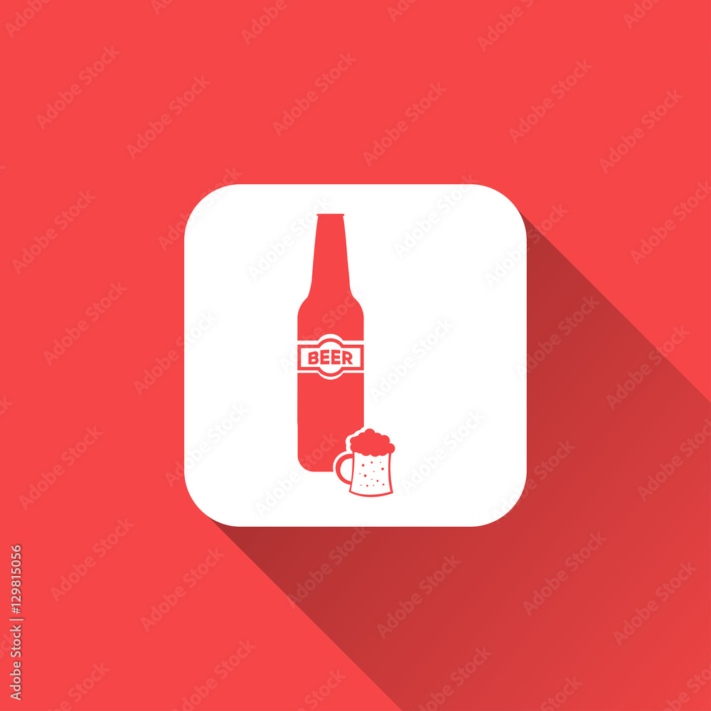 beer bottle icon design beer bottle icon design